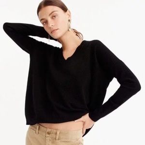 J Crew v-neck Italian cashmere sweater